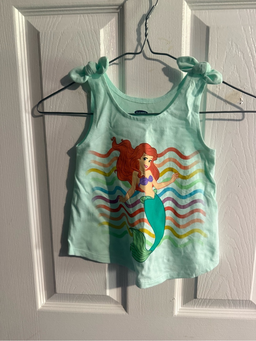 Old Navy Mint Green Girls Mermaid Tank Top